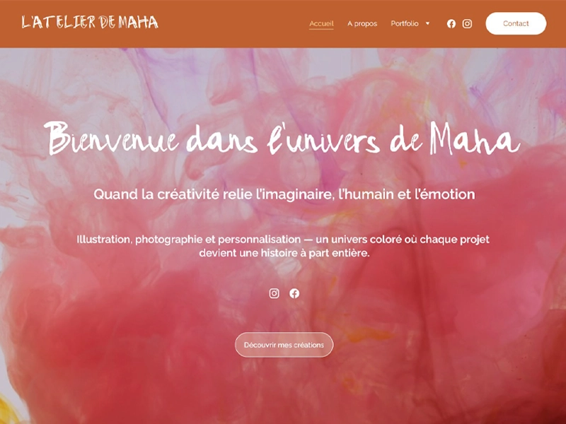 Site L'atelier de MaHa